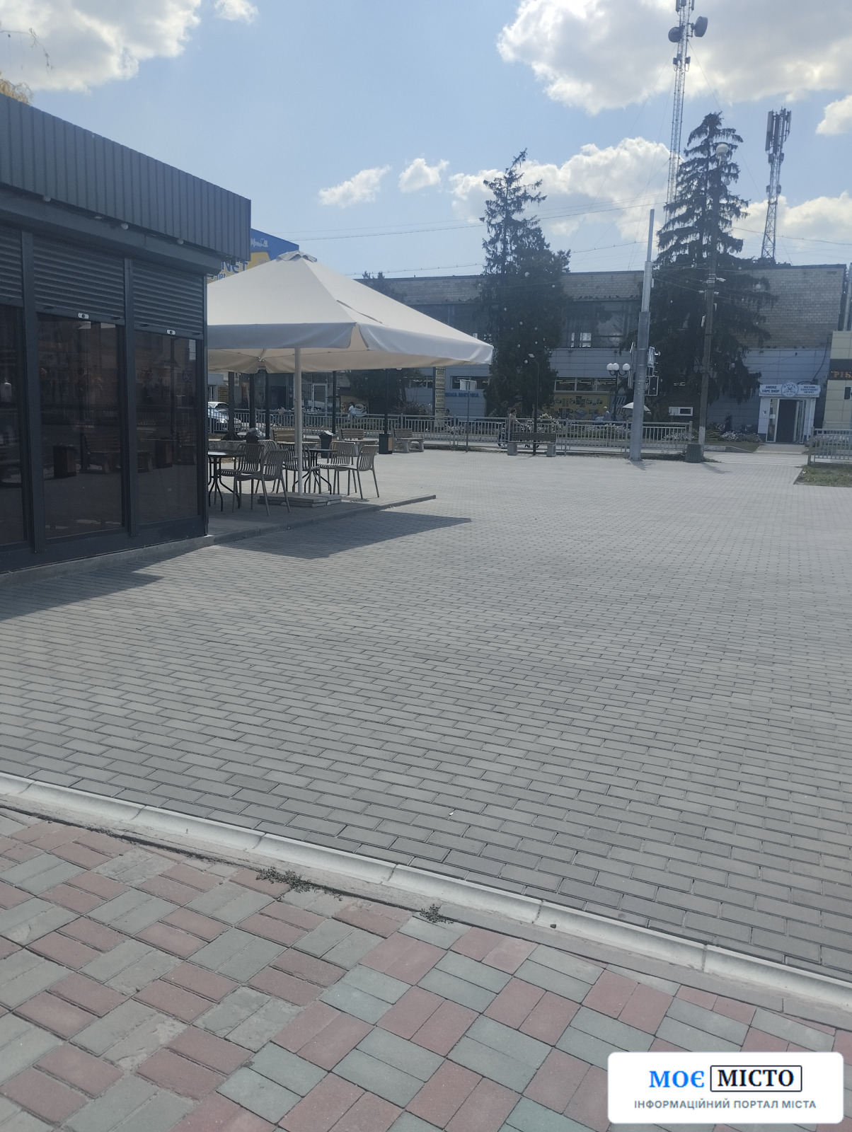 Вид на маркет