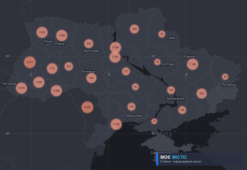 У ПОЛТАВСЬКІЙ ОБЛАСТІ 27 ХВОРИХ НА COVID-19 — ЗА ДОБУ ЗАФІКСУВАЛИ ТРИ НОВИХ ВИПАДКИ