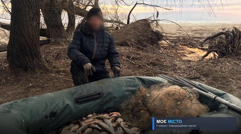 “Рибалку” позбавили улову на 12 тисяч гривень